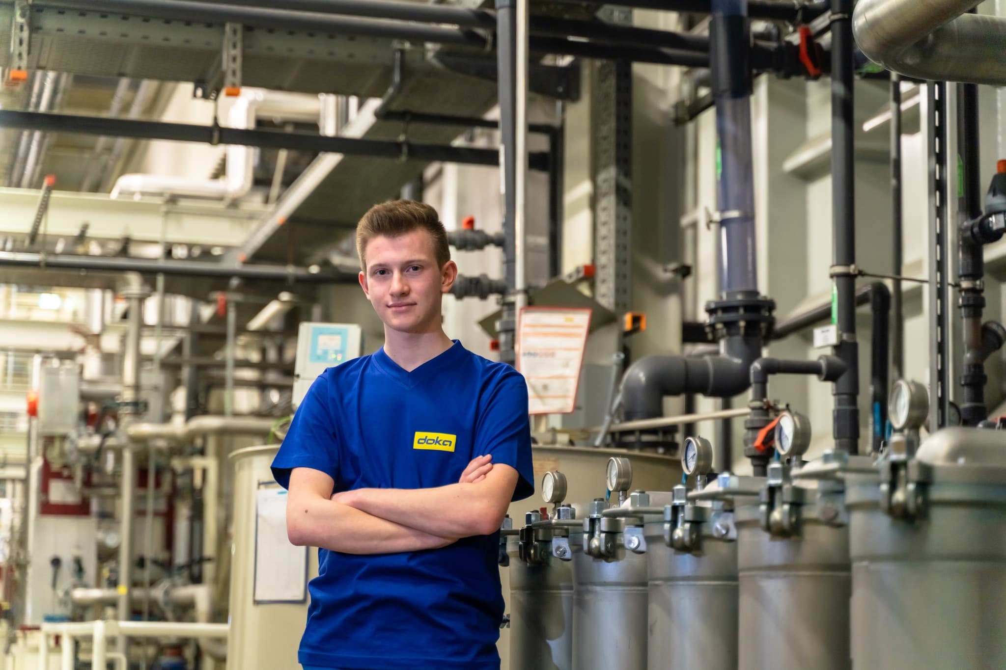 Fotoshooting für DOKA